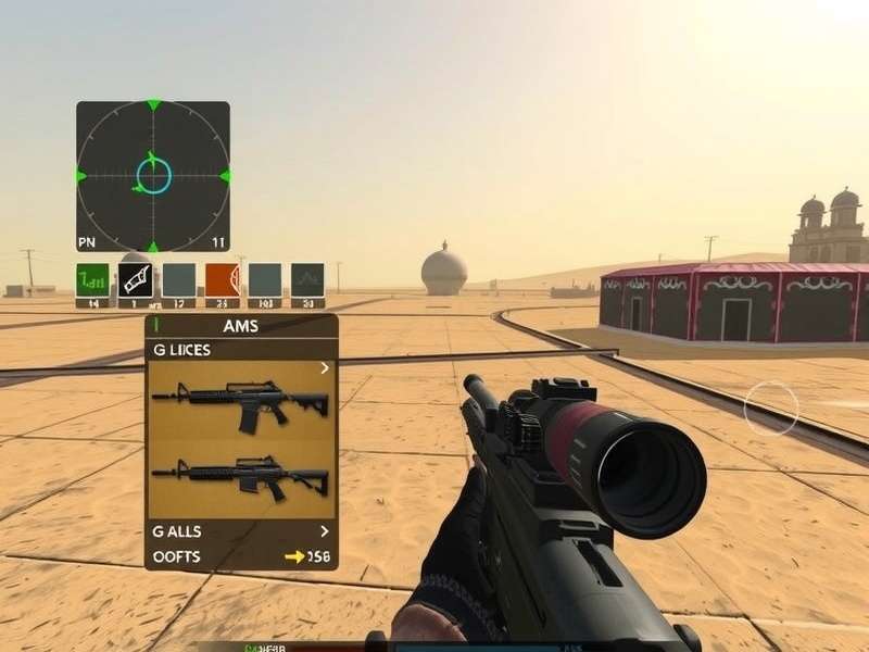 Desert Sniper India Mission gameplay screenshot